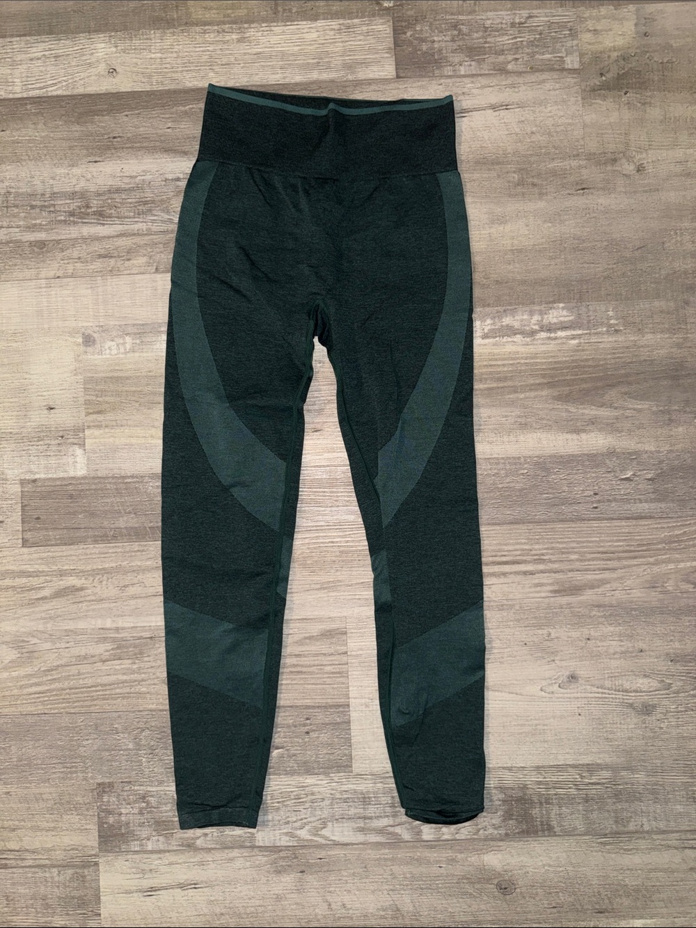PINK Victoria's Secret Dark Teal Seamless High-Waist Leggings